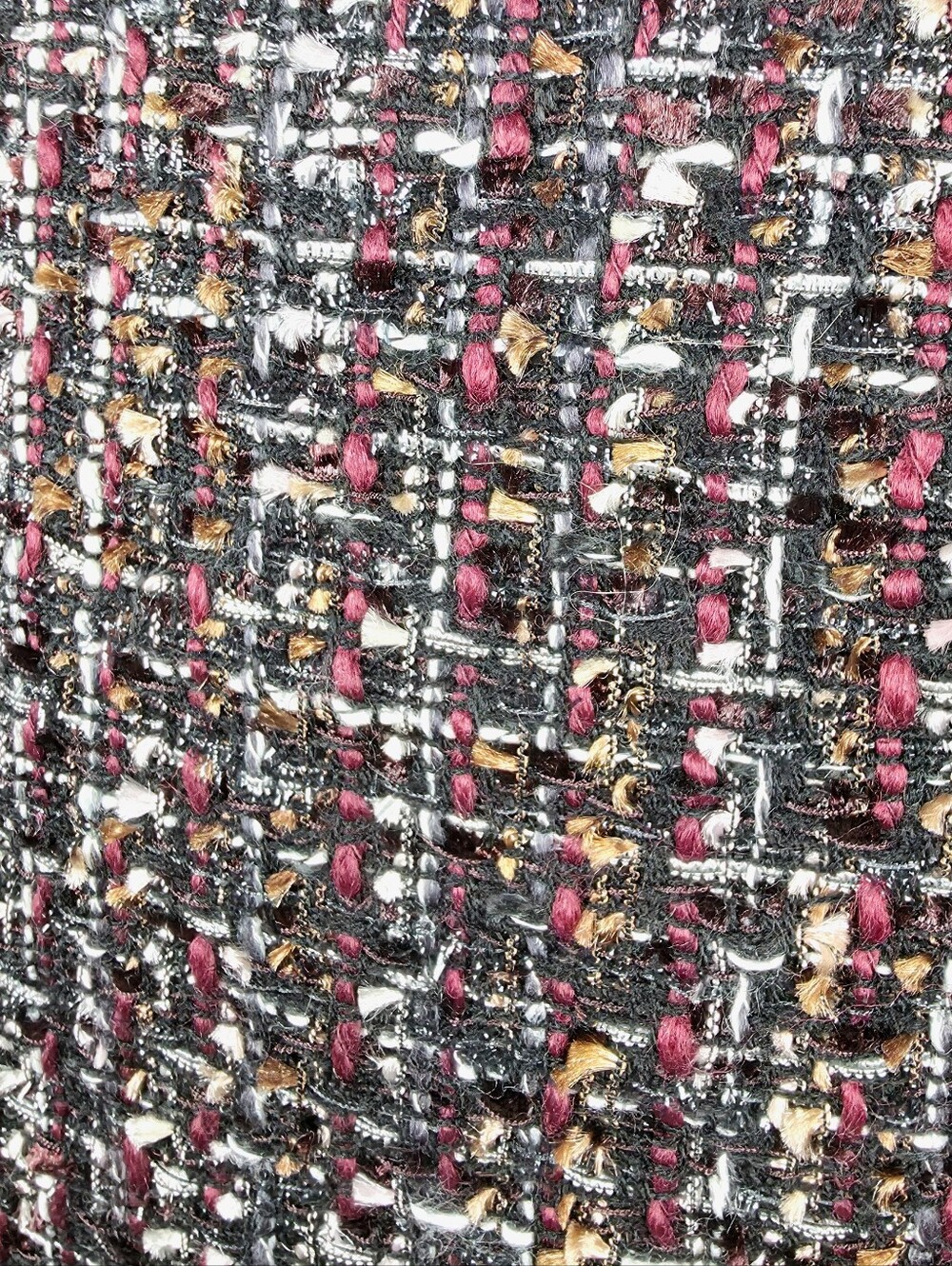 Calvin Klein NWT Petite Tweed Pencil Skirt 2P Black Multi - Picture 2 of 7